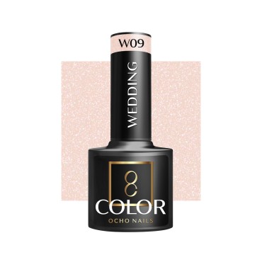 OCHO NAILS Hybrid nagellack bröllop W09 - 5 g — framsida