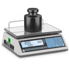 Tirdzniecības veikals. 30 kg / 10 g LCD M. Legalizācija