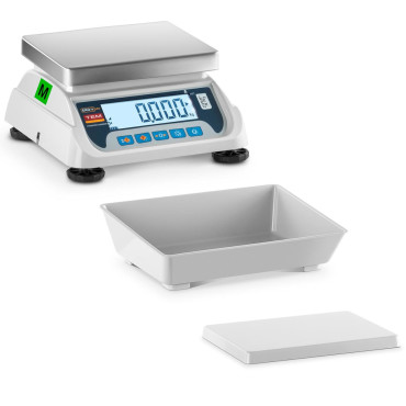 Tabulas skala 2 RS232 interfeisa platforma 3 kg / 1 g LCD M legalizācija