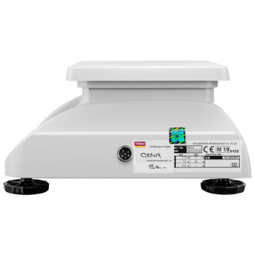 Tabulas skala 2 RS232 interfeisa platforma 3 kg / 1 g LCD M legalizācija
