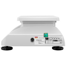 Tabulas skala 2 RS232 interfeisa platforma 3 kg / 1 g LCD M legalizācija
