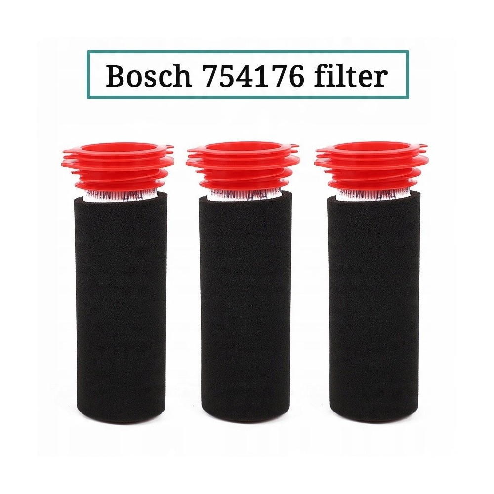 Set di filtri 6x per Bosch Athlet 00754176 00754175
