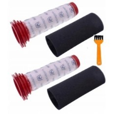 Set di filtri 4x per Bosch Atlet 00754176 00754175 + spazzola di qualità super
