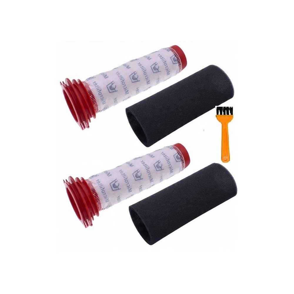 4x filteruppsättningar för Bosch Atlet 00754176 00754175 + Super Quality Brush