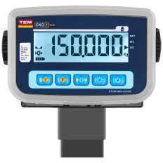 Priemyselná plošina Hmotnosť RS232 Rozhranie 150 kg / 50 g LCD MACTION