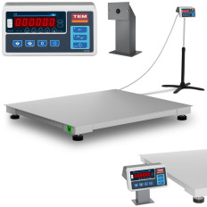 Industrial platform scale RS232 interface 600 kg / 0.2 kg LED M Legalization