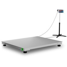Rūpniecības platformas skala RS232 interfeiss 600 kg / 0,2 kg LED M legalizācija