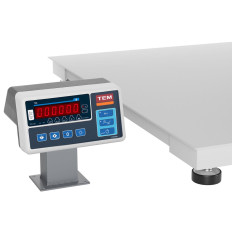 Rūpniecības platformas skala RS232 interfeiss 600 kg / 0,2 kg LED M legalizācija