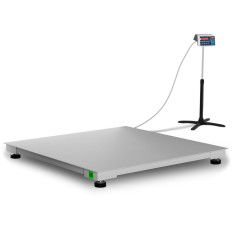 Industriell plattformvekt RS232-grensesnitt 1500 kg / 500 g LED M Legalisering