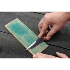 Leather leather polisher for universal knives