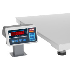 Rūpniecības platforma Svars RS232 Interface 1500 kg / 500 g LED M legalizācija