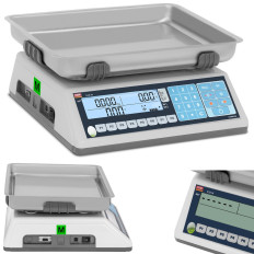 Shopping Care RS232 PLU-grensesnitt 15K / 5 G LCD M Legalisering