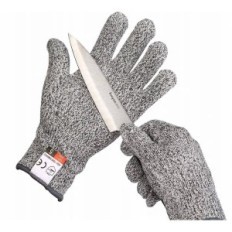 Gants de cuisine anti-découpage pour couteaux d'affûtage 5 Niveau de sécurité XL