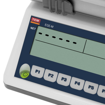 Iepirkšanās aprūpe RS232 PLU Interface 15k / 5 G LCD M Legalizācija
