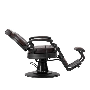 Barberarstol Gabbiano President Brun — sidosida