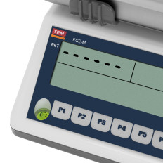 Shopping Carriage RP232 PLI-grensesnitt 30 kg / 10 g LCD M Legalisering