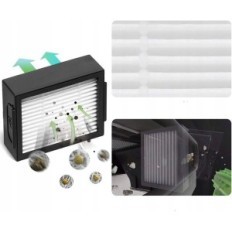 Kit pour Iroboz Roomba E5 E6 E7 E7 I7 FI3 + I4 + I6 + I8 + E6 J7 + Filtres Brosses