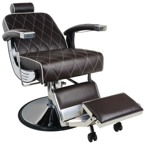 Gabbiano Imperial bruine kappersstoel