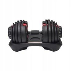 Dumbbell réglable Réglage rapide Système de régulation de 2,5-24 kg moderne
