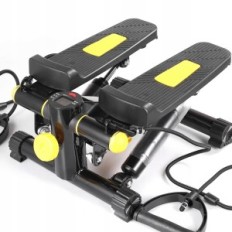 Fitness pas à pas pour les escaliers d'exercice avec mètre d'étapes. Formation Saleer 2in1