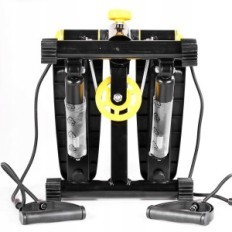 Stepper Fitness for exercise stairs with steps meter. Training Steper 2in1