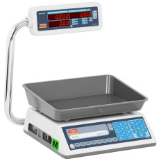 Iepirkšanās kopšanas tirdzniecības interfeiss RS232 PLU 30 kg / 0,01 kg LED M legalizācija