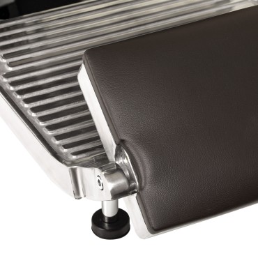 Cadeira de Barbeiro Hair System BM88066 castanha — close-up do assento