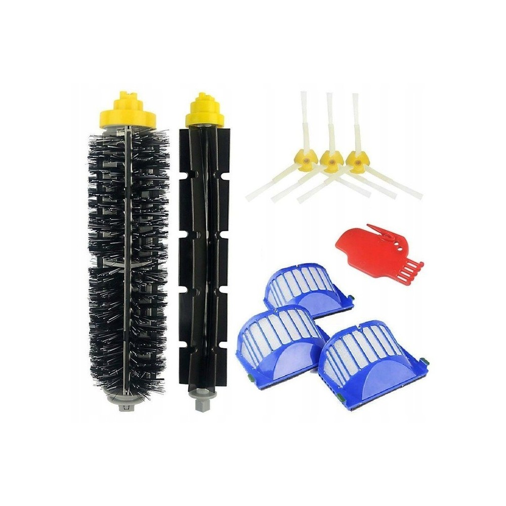 Set Filtre Børster til Irobot Roomba 600 605 610 620 650 670 681 65 696