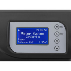 Adoucisseur de calcaire pour eau avec vanne automatique 6,5 l 3,3 W LCD