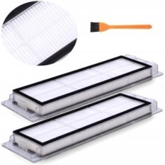 2x HEPA-filtre for rengjøring Robot Xiaomi Roborock S5 S50 S55 S6 Maks