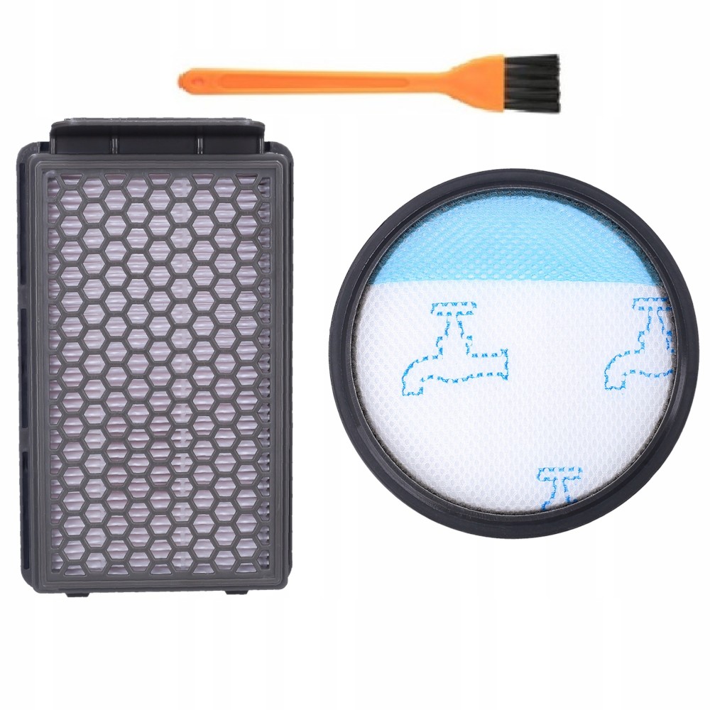 Filtros 2x para aspirador de pó de limpeza Tefal Cyclonic RO371 Rowenta Compact Premium