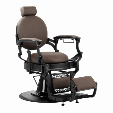 Barberstol Gabbiano Niccolo brun uden knapper