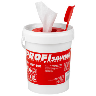 Hadříky v kbelíku pro...