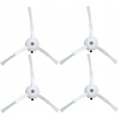 4x bočná kefka pre Roborock S50, S55, S5, S6, S7, S8, E4, E5, Q5, Q7, Q8