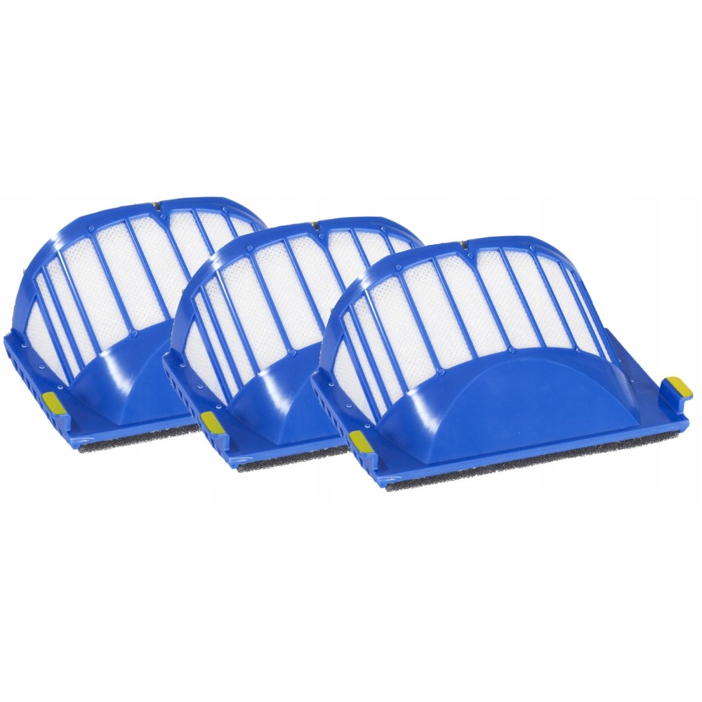 Kit de filtros 3x para IRobot Roomba 600 675 675 681 697 698 Qualidade