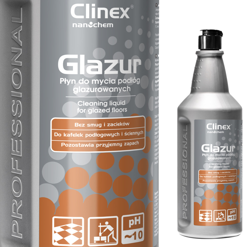 Πλύσιμο πλακάκια υγρού δαπέδου πέτρας Glaze Clazex Glazur 1L