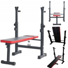 Banc de formation pour faire de l'exercice avec des stands. Banc professionnel