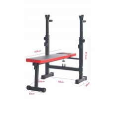 Banc de formation pour faire de l'exercice avec des stands. Banc professionnel