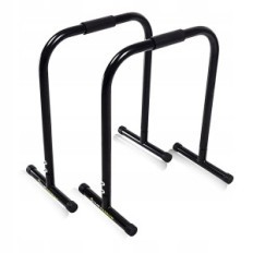 Training handrails High to DIP exercise at home. Training Biceps