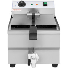 Elektrický fritéza nastaviteľný s spúšťačom spúšťača 230 V 3200 v 13 l