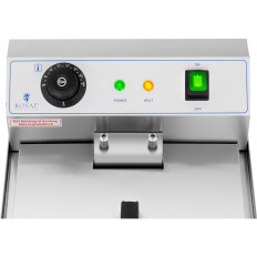 Elektrický fritéza nastaviteľný s spúšťačom spúšťača 230 V 3200 v 13 l