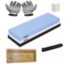 A set of sharpening pitch 1000/4000 stone to sharpen gloves board