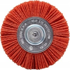 A Nylon Drilling Brush for Wood Circular Metal 100mm Ultra Quality