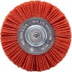 Nylonporausharja puun pyöreä metalli 100mm ultra-laatu