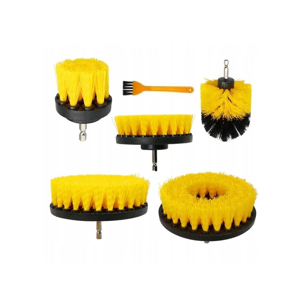 Cleaning brushes for cleaning drill cleaning the screw 5pcs