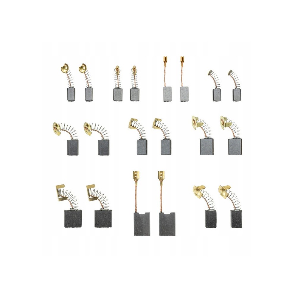 Aseta 10PCS hiiliharjat porauskoneeseen 6x9 6x10 7x11