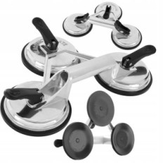 Suction cup handle Glass glass glaze tiles 3x120mm aluminum pro