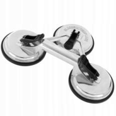 Coupe ventouse Verre Verre Verre Carrelage 3x120mm Aluminium Pro