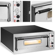 Professionele pizza fornuis. Elektrische éénkamer 6 pizz. 32 cm 400 V 7200 in Italië