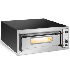 Professional pizza stove. Electric one-chamber 6 pizz. 32 cm 400 V 7200 in italy